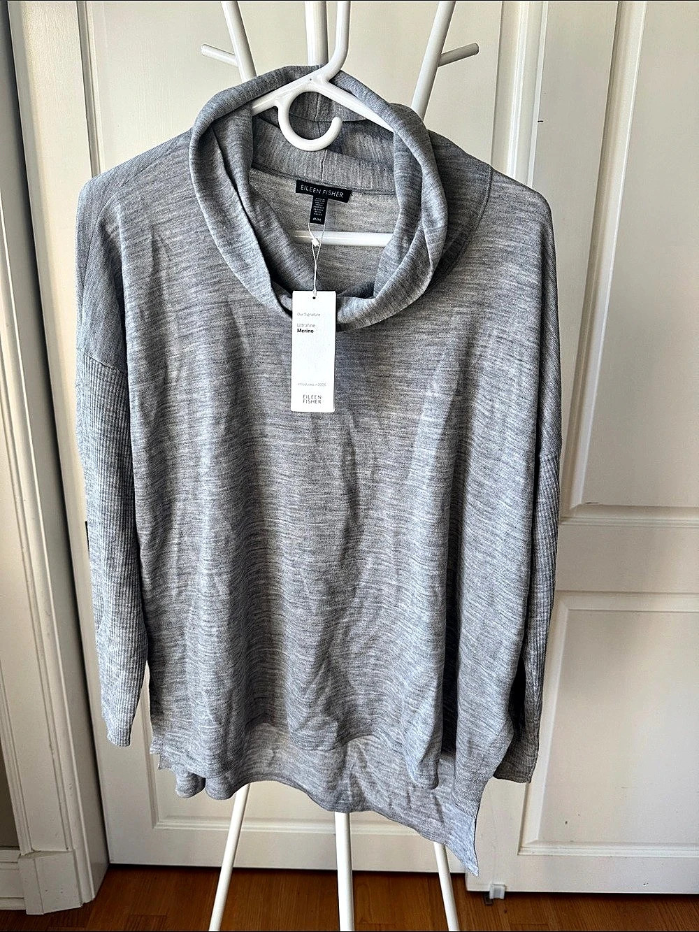 Eileen Fisher Ultrafine Merino Cowl Neck Sweater Merino Cowl Neck Sweater in